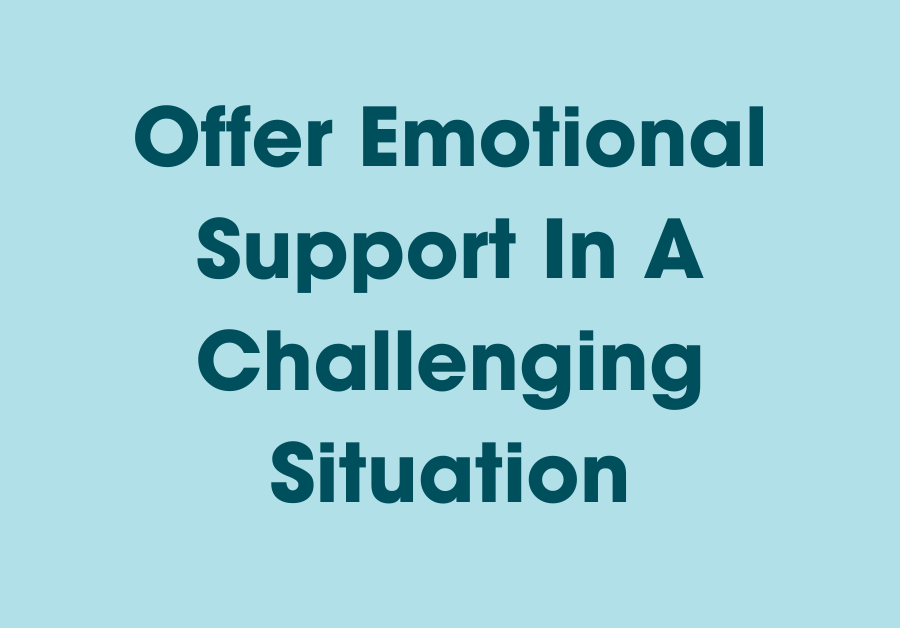 Emotional Support Emotional Support