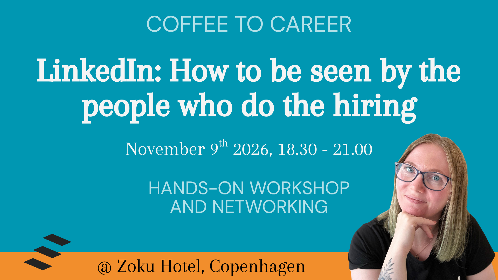 Coffee to career - LinkedIn Nov 9th 2026 Coffee to career - LinkedIn Nov 9th 2026